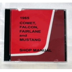 1965 Comet,Falcon,Fairlane and mustang Shop manual on CD